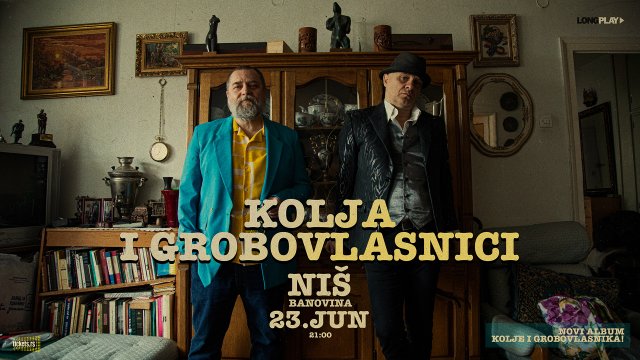 Коља и Гробовласници 23. јуна у Нишу!