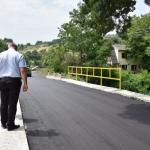 Predsednik opštine obišao radove na sanaciji mosta na opštinskom putu Trnjane - Jakovlje