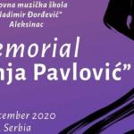 Одржано прво пијанистичко онлајн такмичење „Меморијал Сања Павловић“