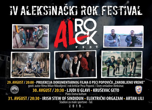 Tri dana programa na ovogodišnjem AL Rok Festu