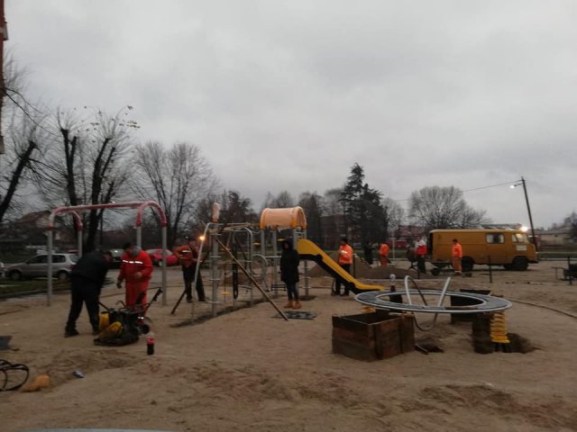 У току је изградња Нивеа дечијег игралишта у Алексинцу