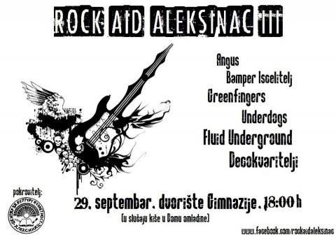 Rock Aid Aleksinac 3 - Таш 29. септембар