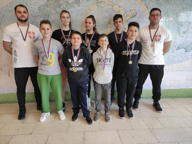 Devet medalja na međunarodnom turniru "Srbija open"