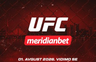 Meridianbet uz UFC Fight Night spektakl u Beogradu - Kruna decenijske podrške MMA-u