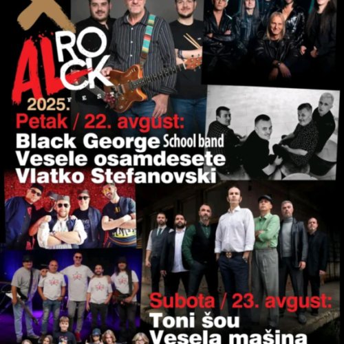 Јубиларни десети ALROCK fest – Алексинац у знаку рок звука