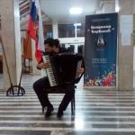 Никита Власов, млади руски музичар на хармоници, одржао концерт у Алексинцу
