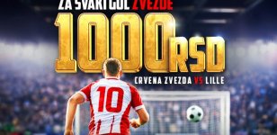 MARAKANA ČEKA SPEKTAKL, MERIDIAN ČASTI: Navijaj za Zvezdu i uzmi 1.000 RSD po golu!