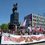 Dan pobede nad fazizmom u Nišu, Besmrtni puk - parada braće Rusa, Jermenije, Donjecke Republike, Srba i Grka