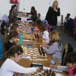 Анастасија Војиновић на првенству Србије у шаху