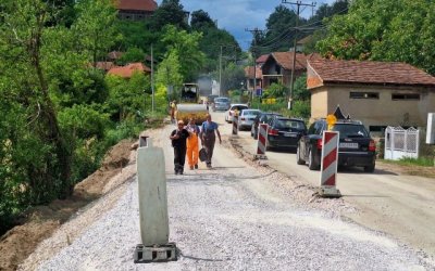 U toku sanacija puta kroz selo Bovan
