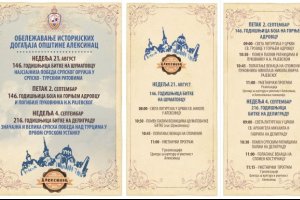 Program obeležavanja godišnjica bitaka