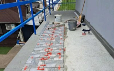 Sanirane tribine na stadionu "Mladost" Taš u Aleksincu
