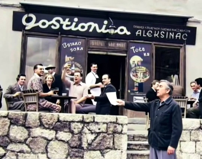 Tek da se zna - Gostionica Aleksinac u glavnom gradu bivše jugoslovenske republike.