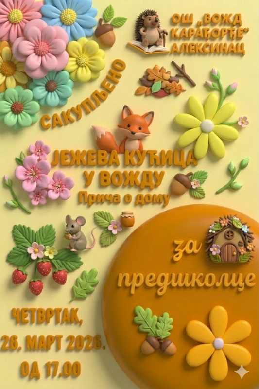 Тајна шумског трага у Вожду, позив за будуће прваке и њихове родитеље