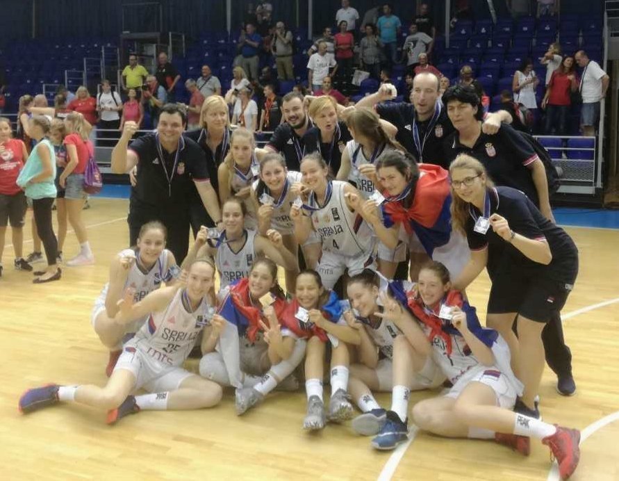 Сребро за Мину: Јуниорке Србије освојиле друго место на Европском првенству